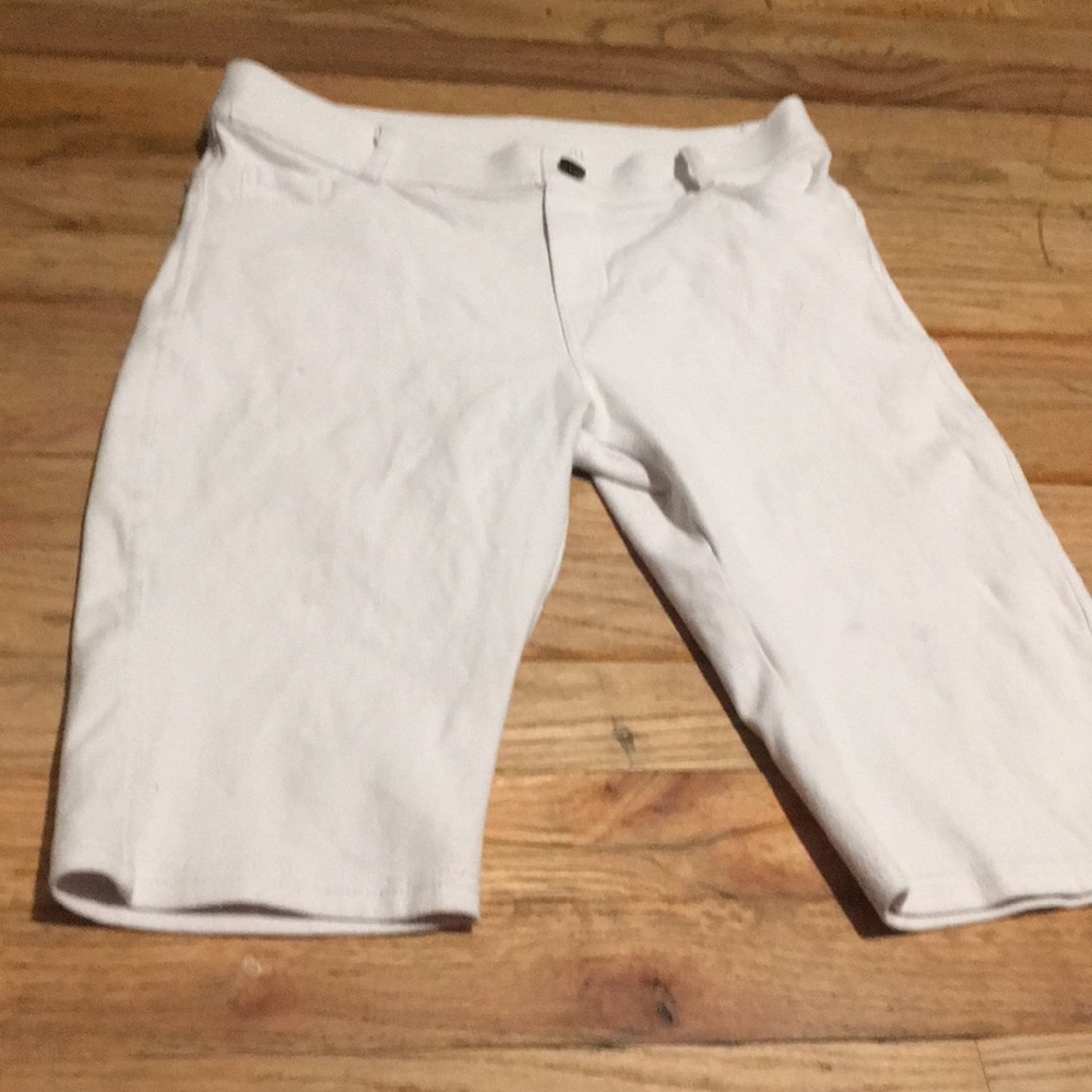 White shorts